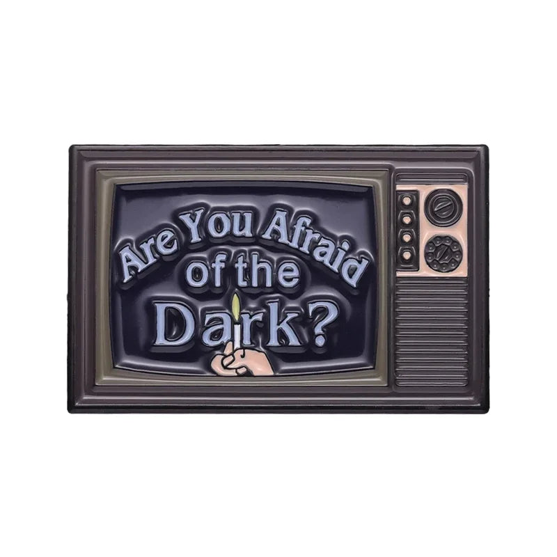 Retro TV Collected Enamel Pins Custom Horror Anime Movie Metal Brooch Lapel Badge Clothes Backpack Halloween Punk Jewelry Gift