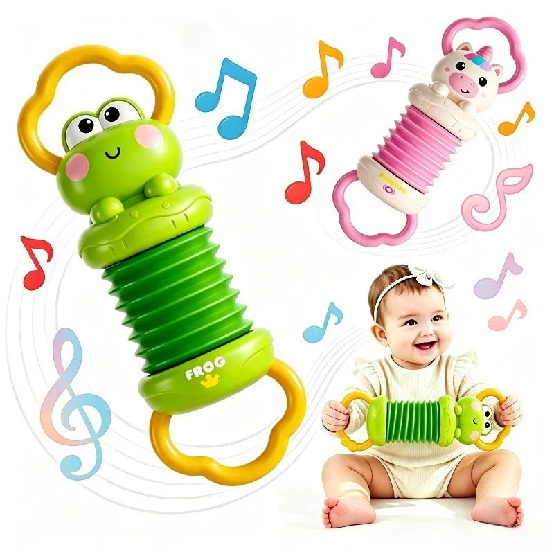 Unicorn Musical Accordion Toy – Baby Handheld Instrument