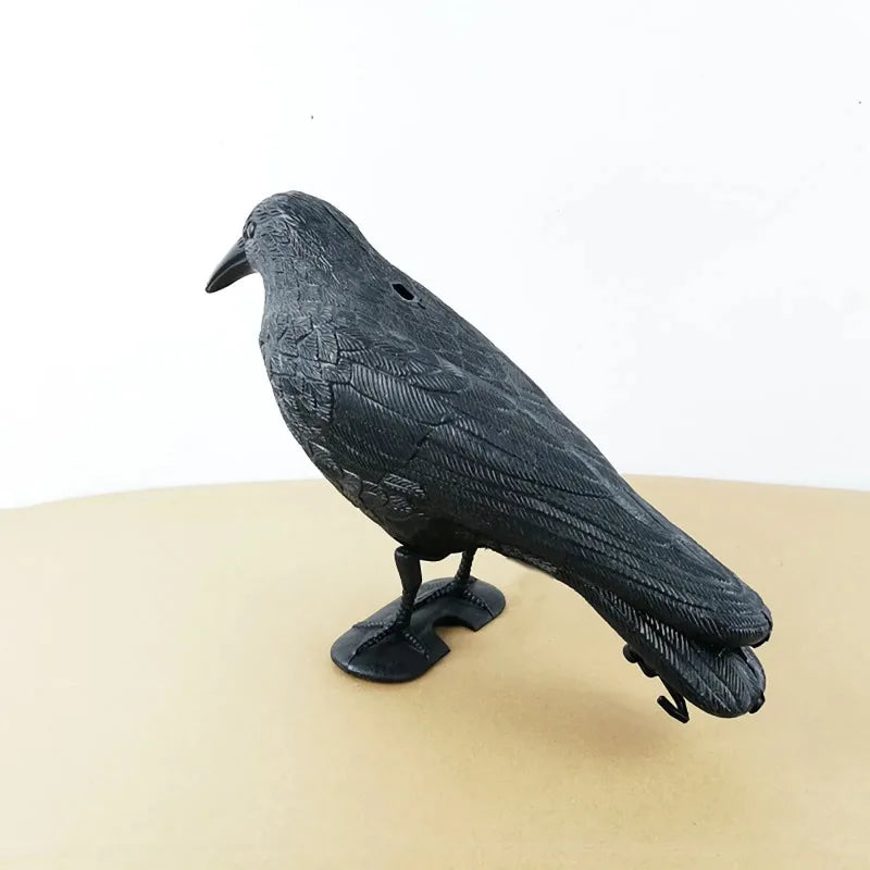 Fake Crow Bird Deterrent for Garden, Balcony & Patio