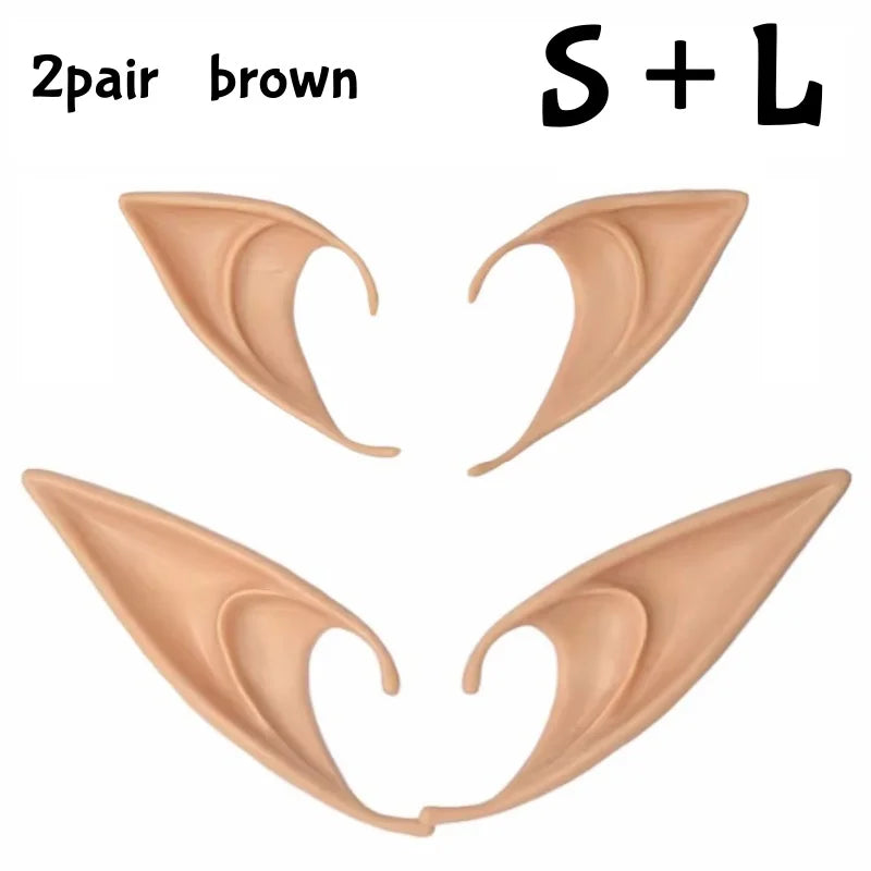 Silicone Elf Ears Costume Accessories for Cosplay & Halloween