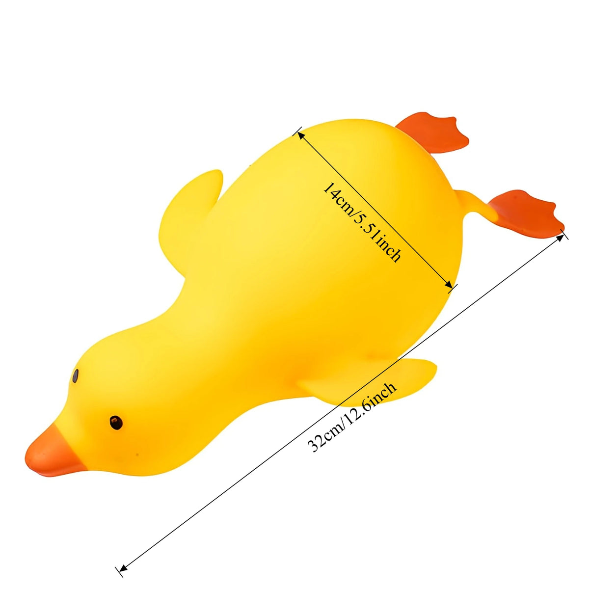 Duck Squishy Fidget Toy Cute Animal Squeeze Stress Toy
