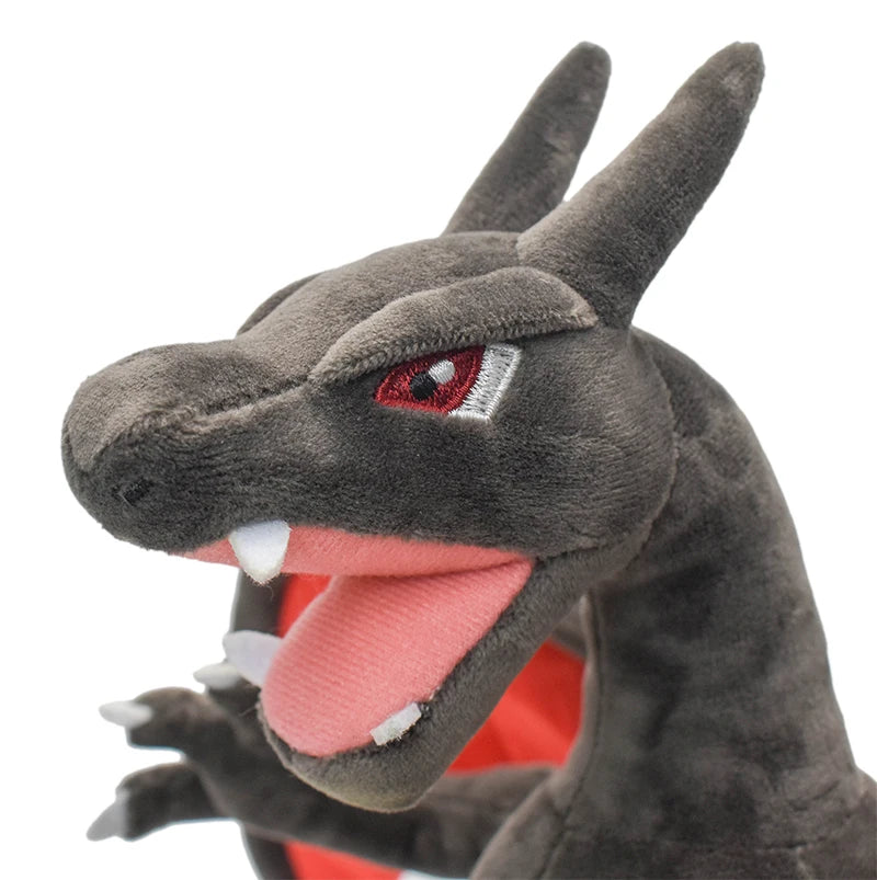 Gray Dragon Plush Toy, 9-Inch Collectible Stuffed Animal