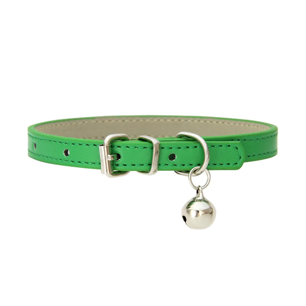 PU Leather Dog Collar – Pet Collar with Matching Leash