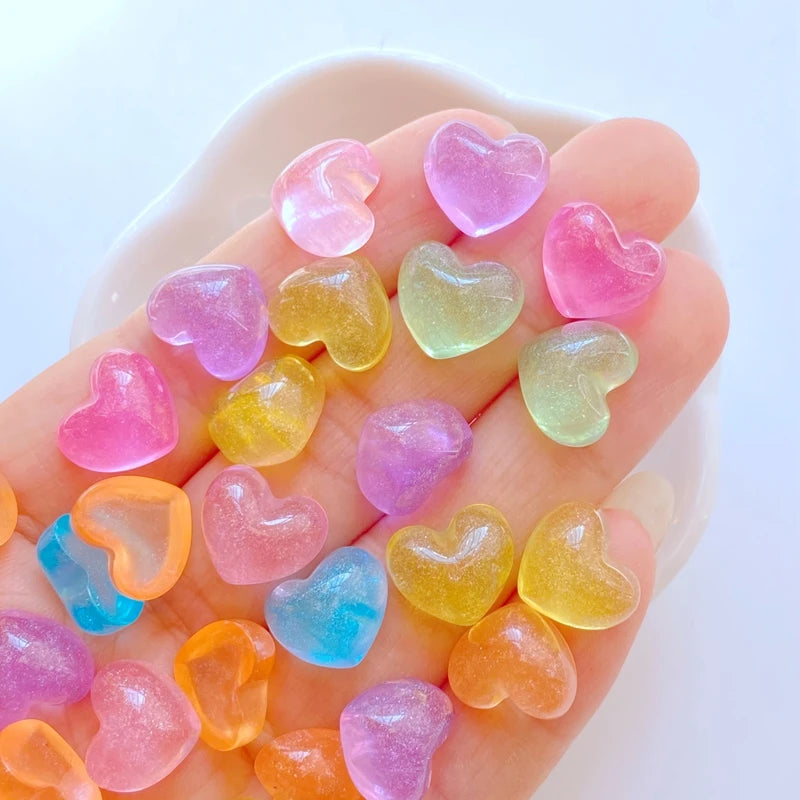 Resin Cabochons – Mini Flat Back Craft Decorations, 30 Pcs