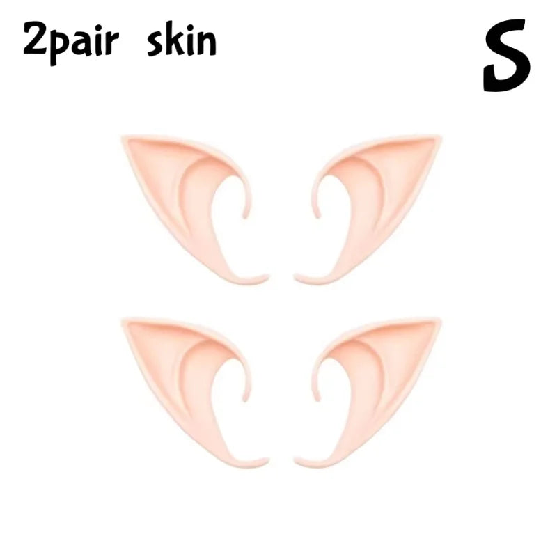 Silicone Elf Ears Costume Accessories for Cosplay & Halloween