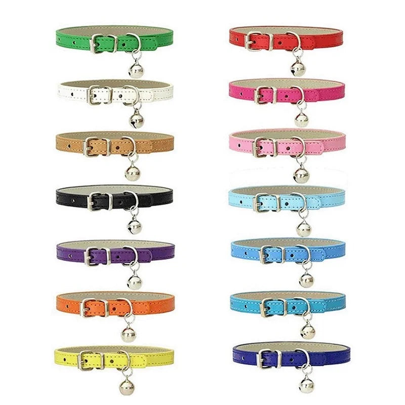 PU Leather Dog Collar – Pet Collar with Matching Leash