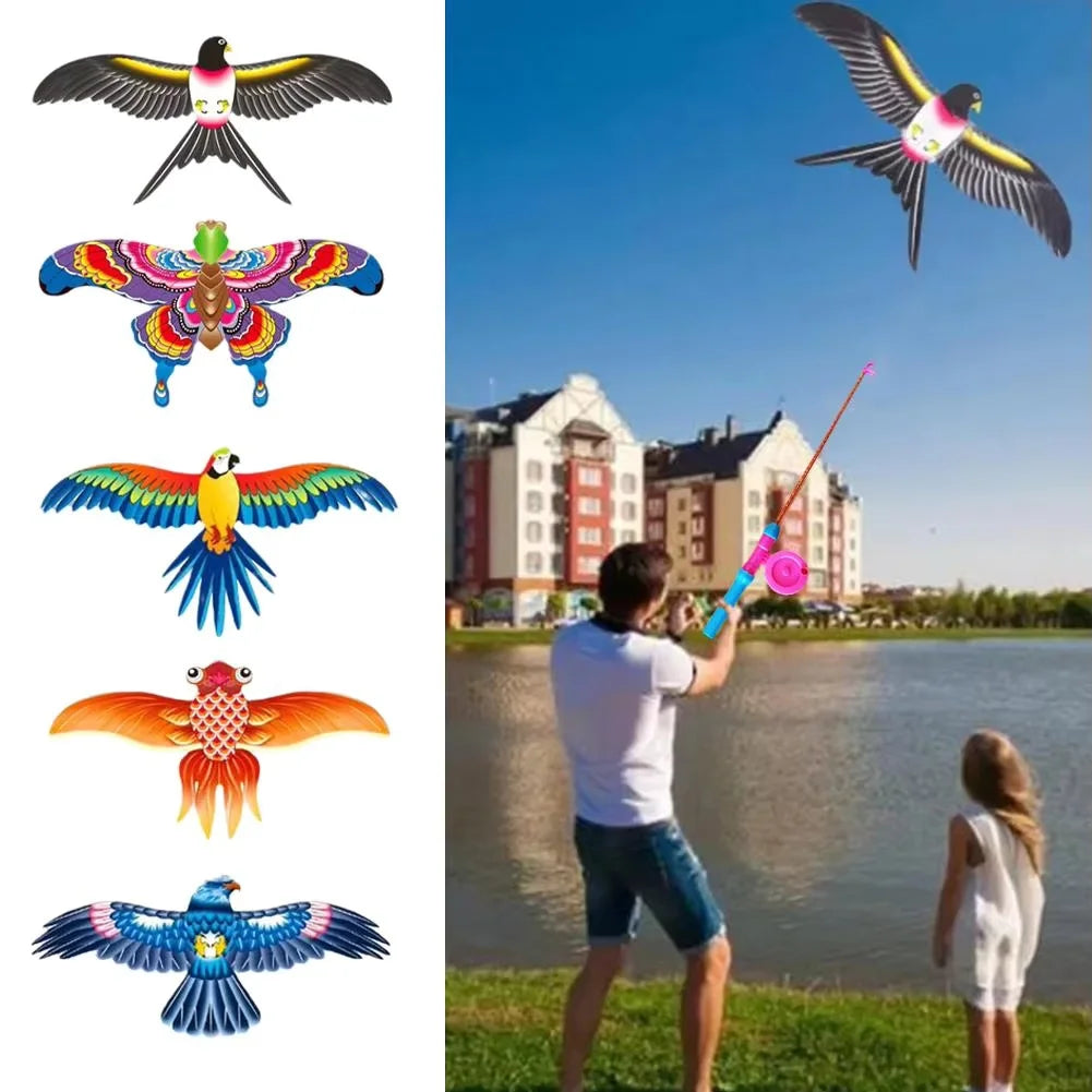 Dynamic Animal Kite Triangle Outdoor Flying Toy