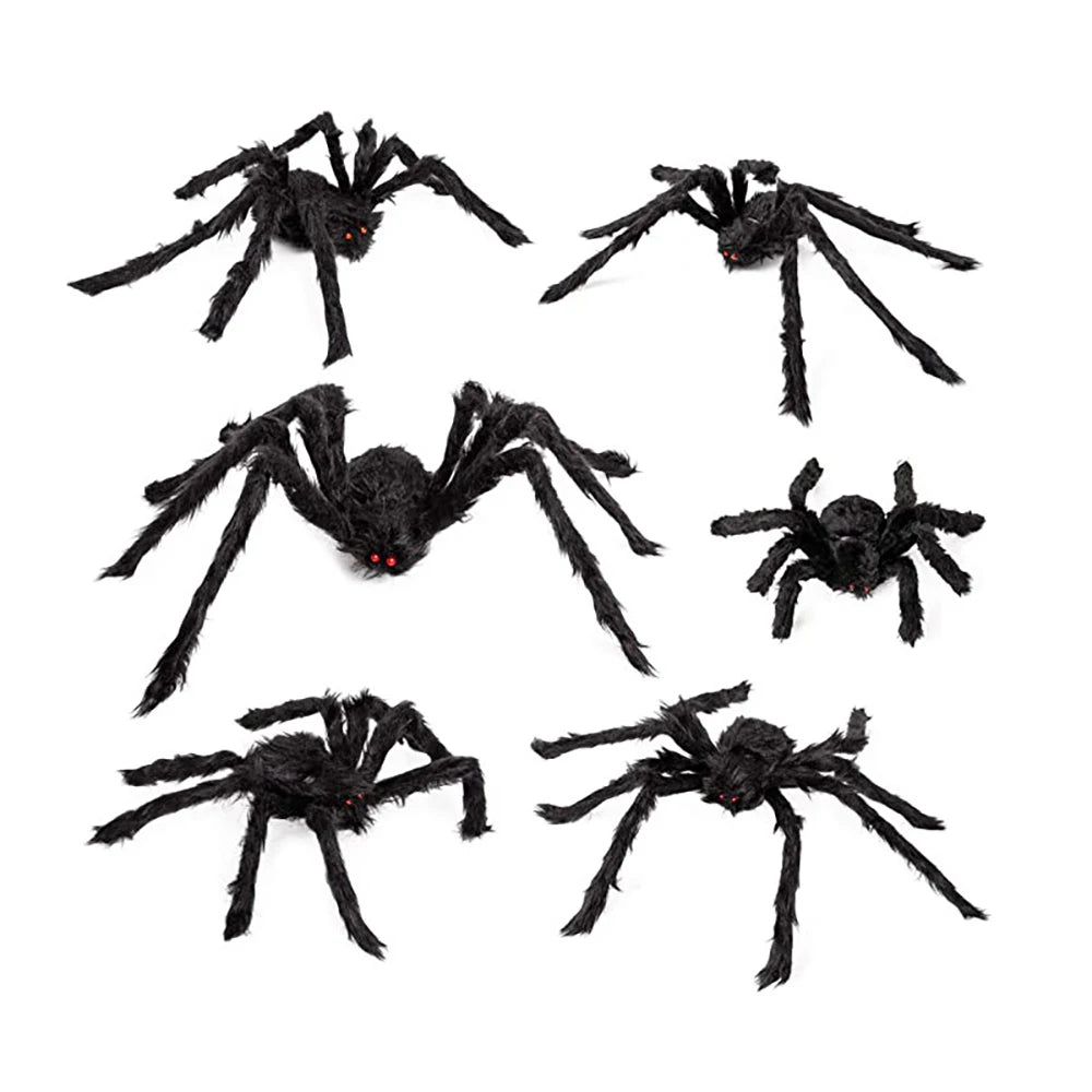 Giant Black Spider Halloween Decoration for Yard & Haunted House
