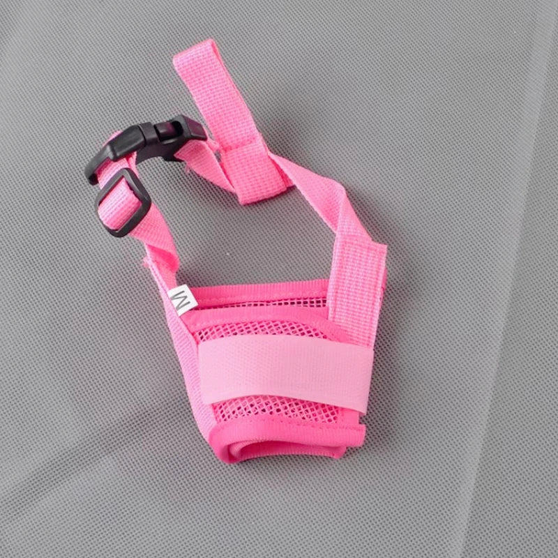 Adjustable Mesh Dog Muzzle for Small to Large Dogs