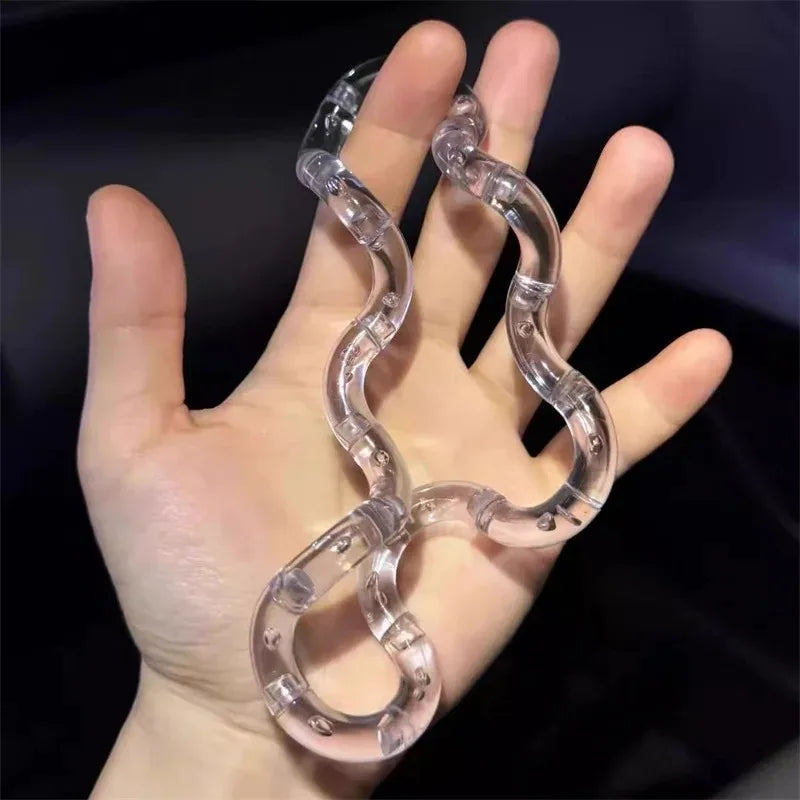 Twist Rope Fidget Toy – Rainbow Transformable Stress Toy