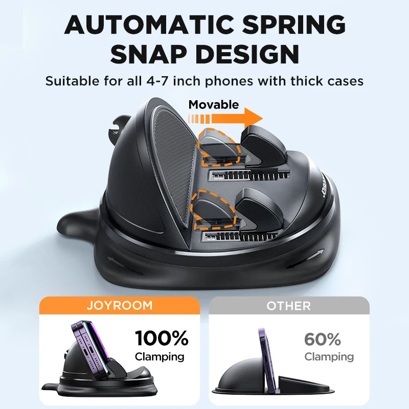 Car Phone Holder – Universal Dashboard Silicone Mount