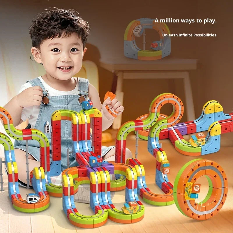 Magnetic Track Train Toy Anti-Gravity Rail Car