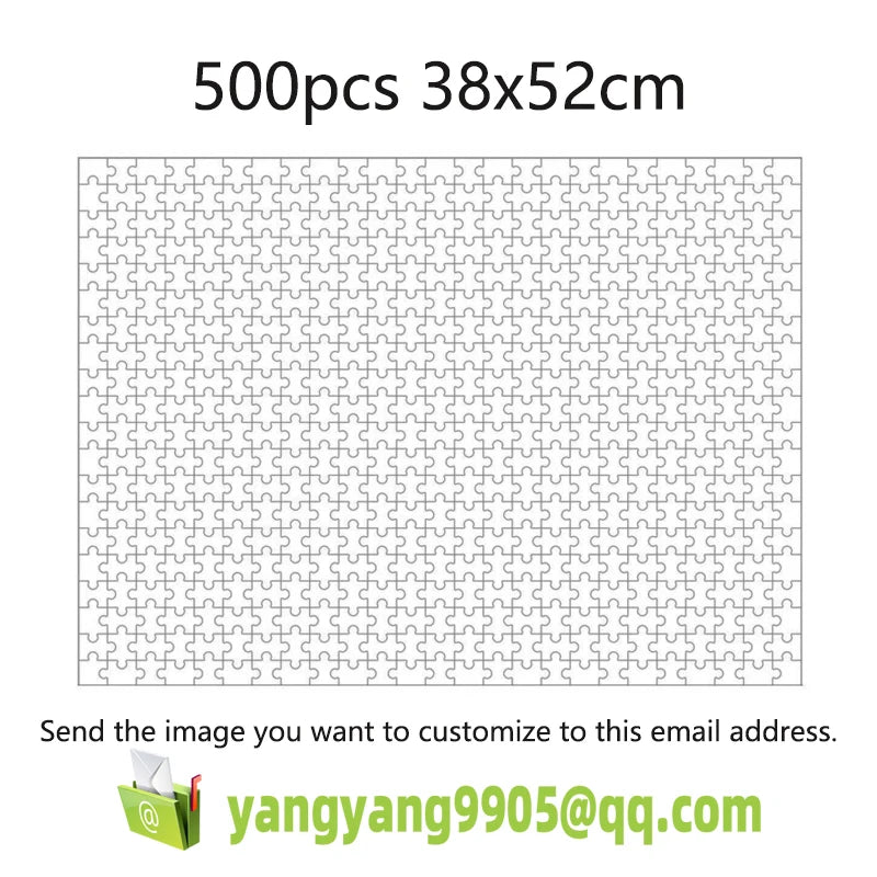 Custom Jigsaw Puzzle Personalized Photo DIY Wooden Puzzle