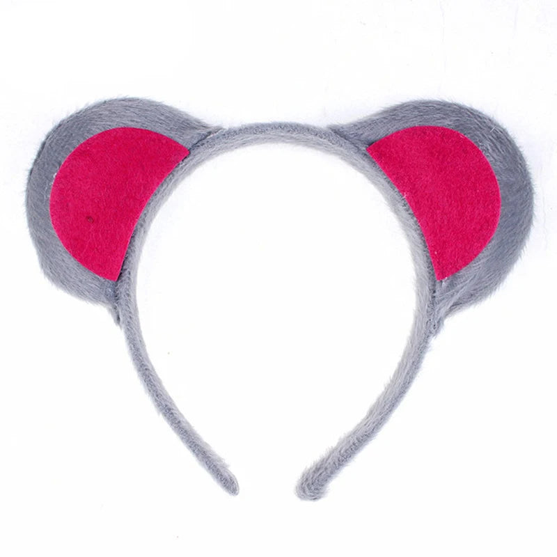 Kawaii Animal Headband for Cosplay, Halloween & Parties