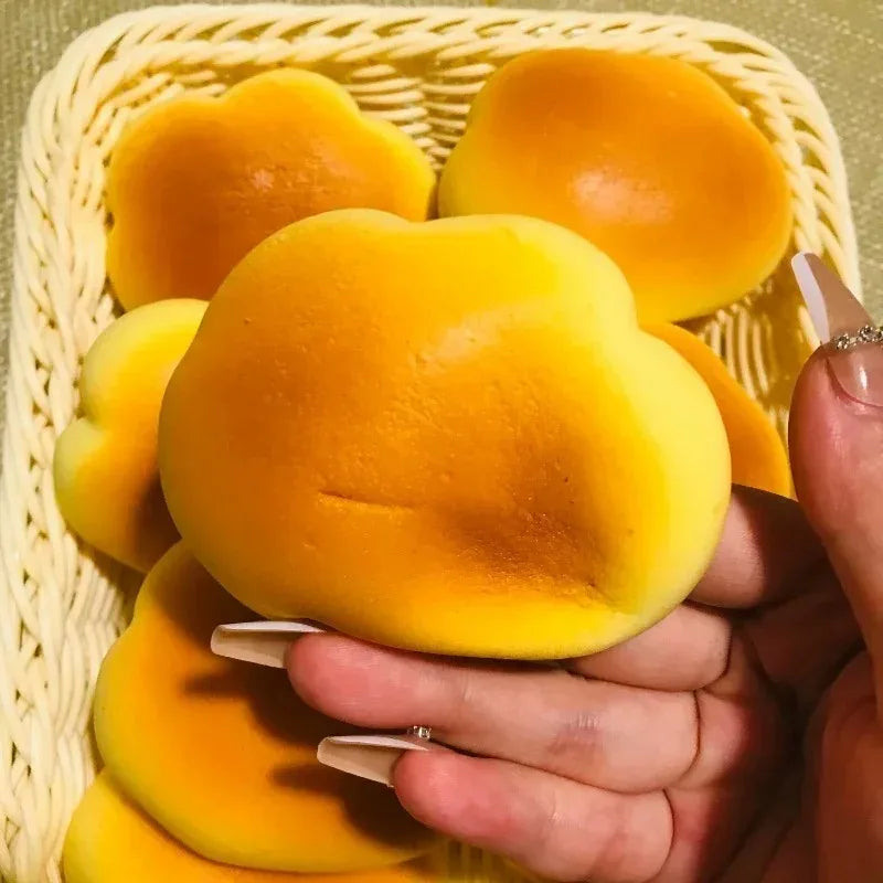 Cloud Bread Squishy Toy – Slow Rising Caramel Bread Fidget