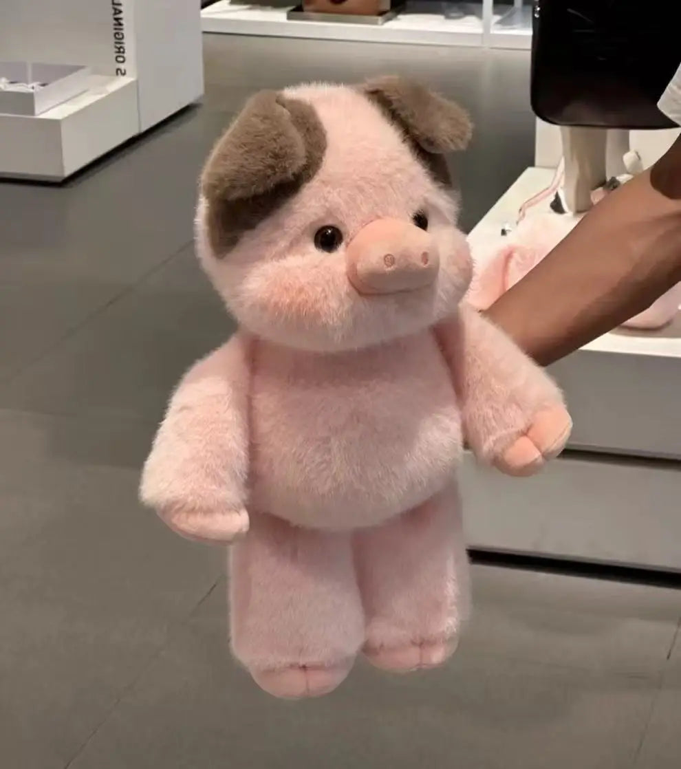 17.7-Inch Pig Plush Pillow, Soft Stuffed Animal for Cuddling