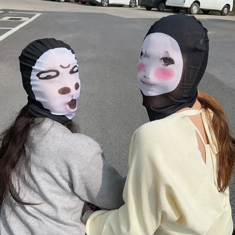 Funny 3D Printed Mask – Seamless Halloween Cosplay