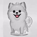 Pet Hair Memorial Keychain – Cat and Dog Keepsake Pendant