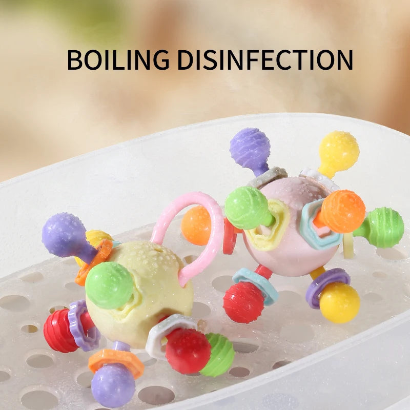 Baby Grasping Ball Toy – Soft Sensory Ball for Infants