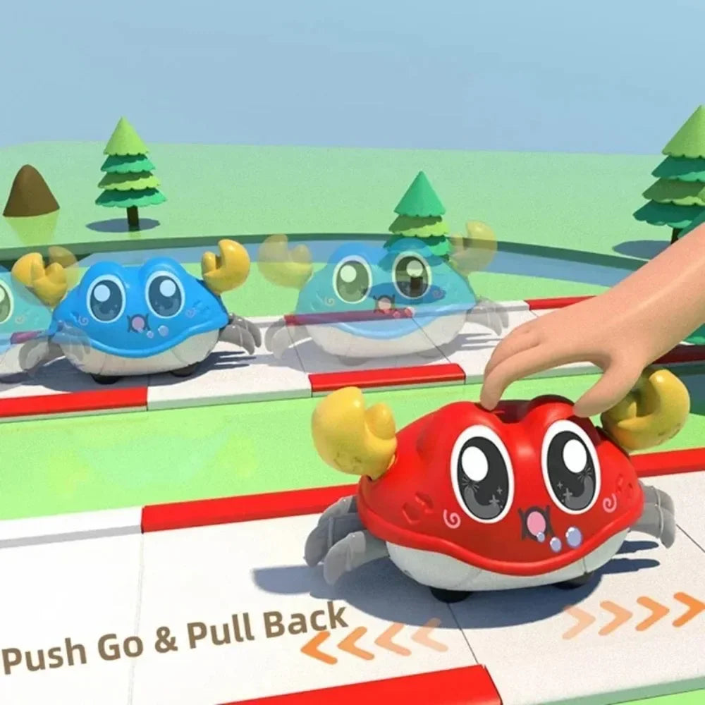 Crawling Crab Toy – Moving Cartoon Animal Playmate