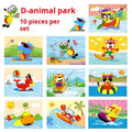 3D EVA Foam Stickers for Kids – 10-Piece DIY Craft Kit