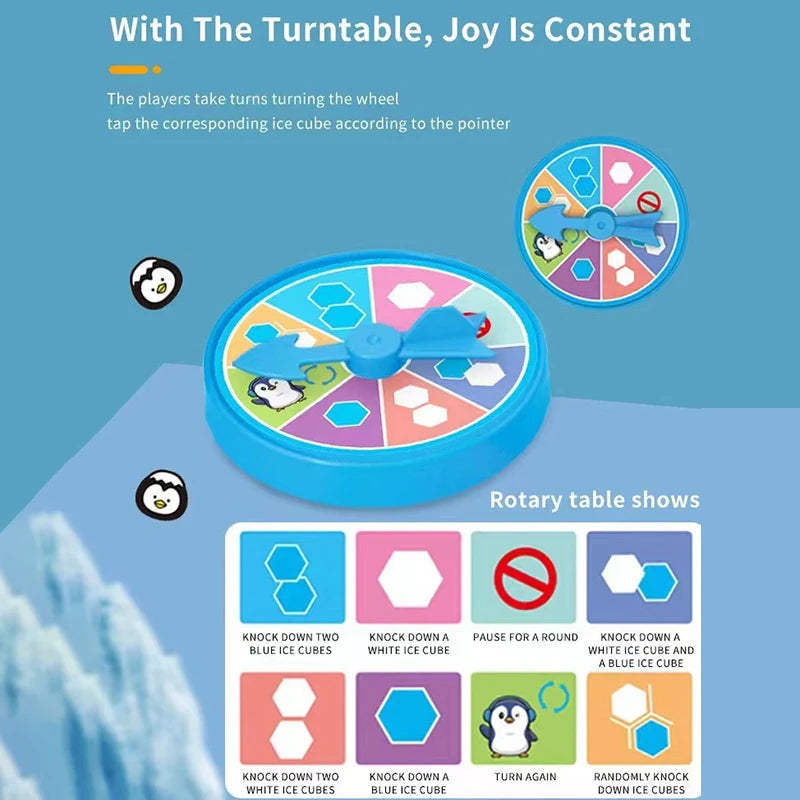Penguin Ice Breaking Game – Interactive Family Board Game