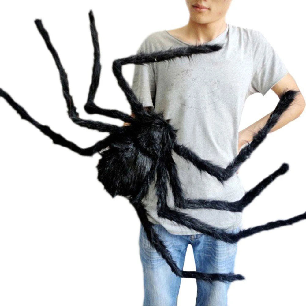 Giant Black Spider Halloween Decoration for Yard & Haunted House