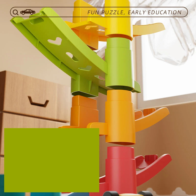 Toddler Car Ramp Toy – Multi-Level Racing Track