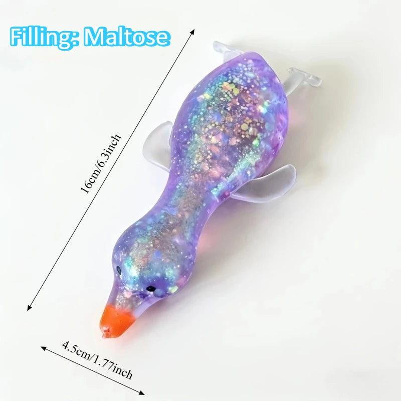Duck Squishy Fidget Toy Cute Animal Squeeze Stress Toy