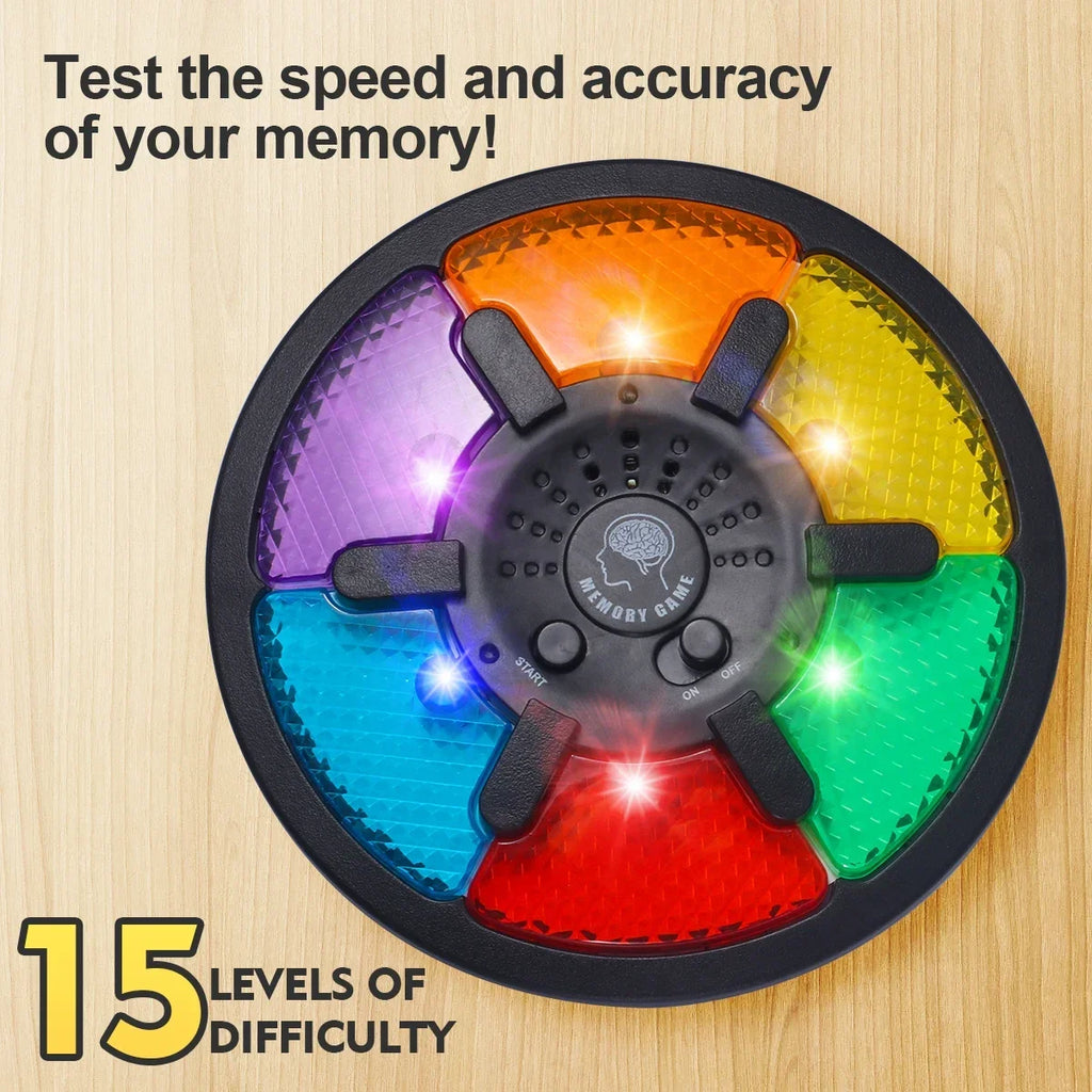 Electronic Memory Game for Kids with Lights and Sounds