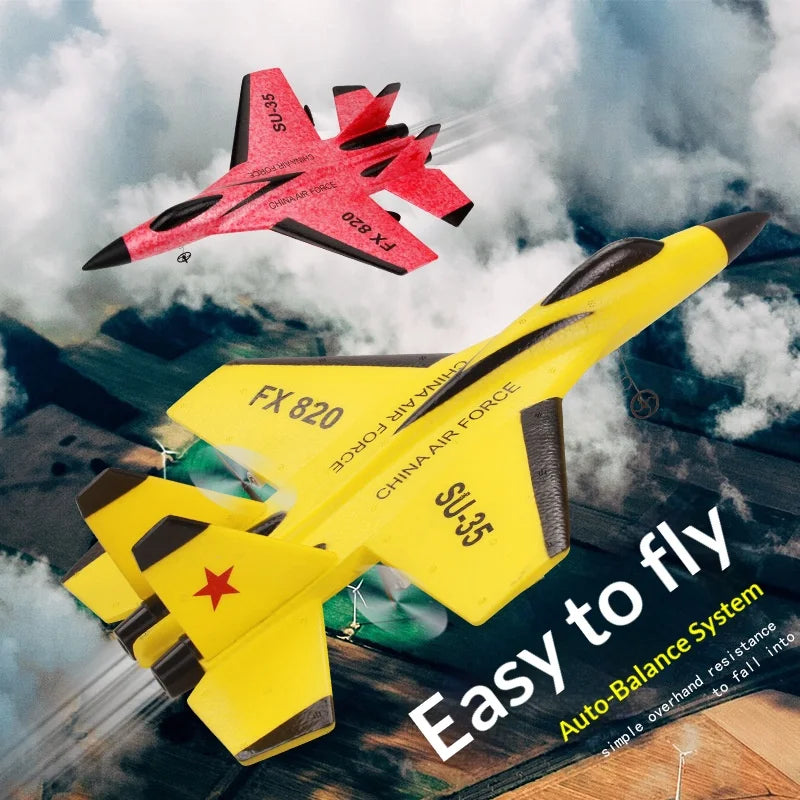 RC Foam Airplane – SU-35 2.4GHz Remote Control Fighter Jet