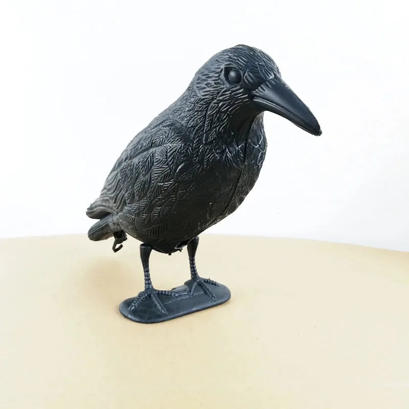 Fake Crow Bird Deterrent for Garden, Balcony & Patio