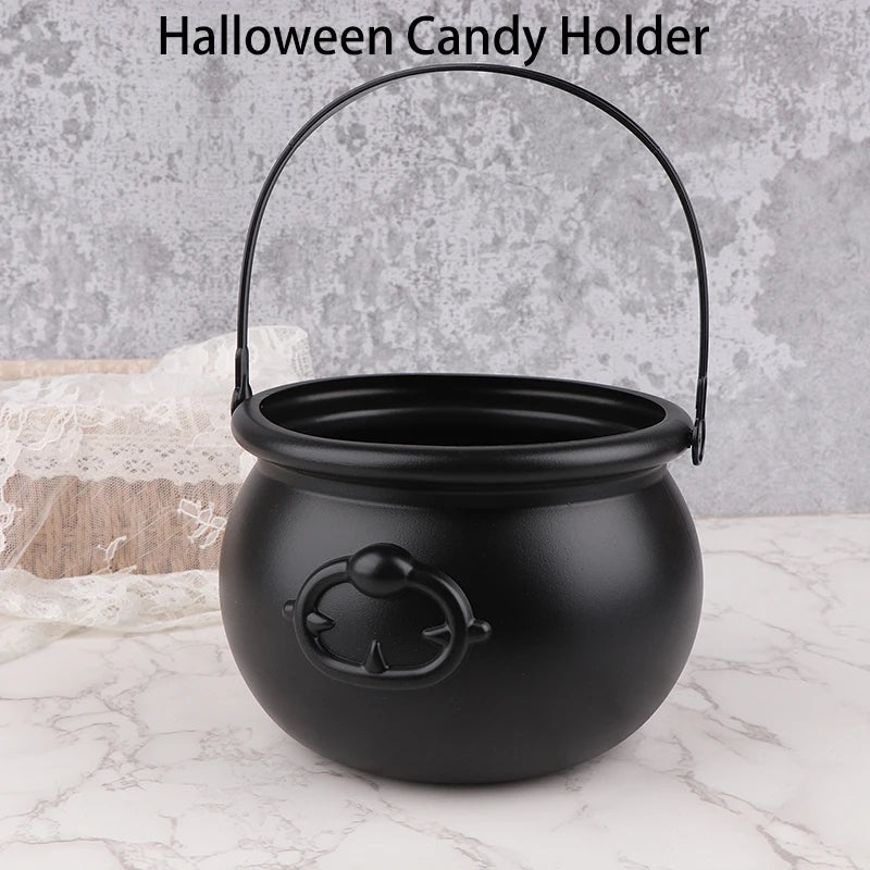 Halloween Cauldron Decoration – Witch Prop & Candy Holder