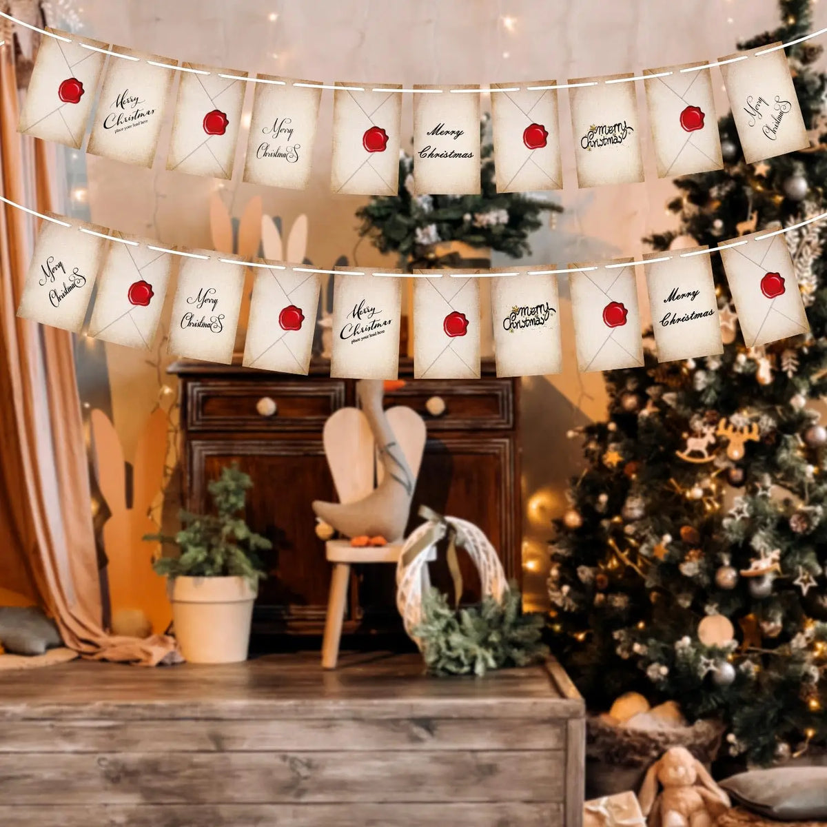 Floating Acceptance Letters Banner Set for Wizard Parties