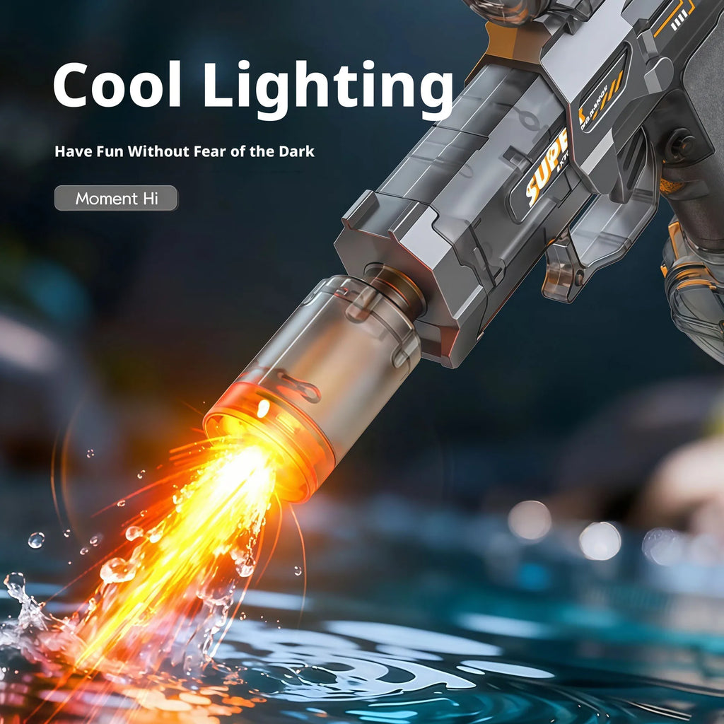 Electric Water Gun – Automatic Light-Up Water Blaster