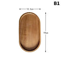 Wooden Food Tray – Japanese Style Serving Plate
