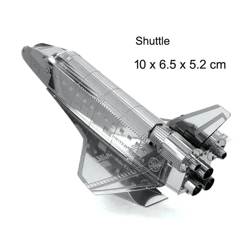 3D Metal Puzzle DIY Aircraft Model Assembly Kit
