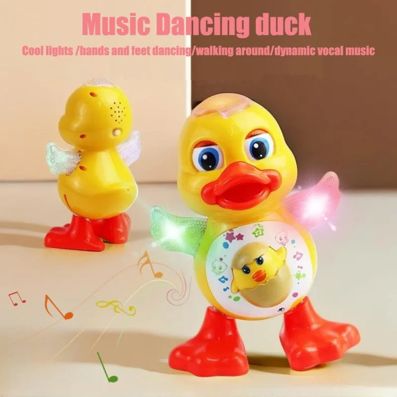 Dancing Duck Toy – Musical Light-Up Animal