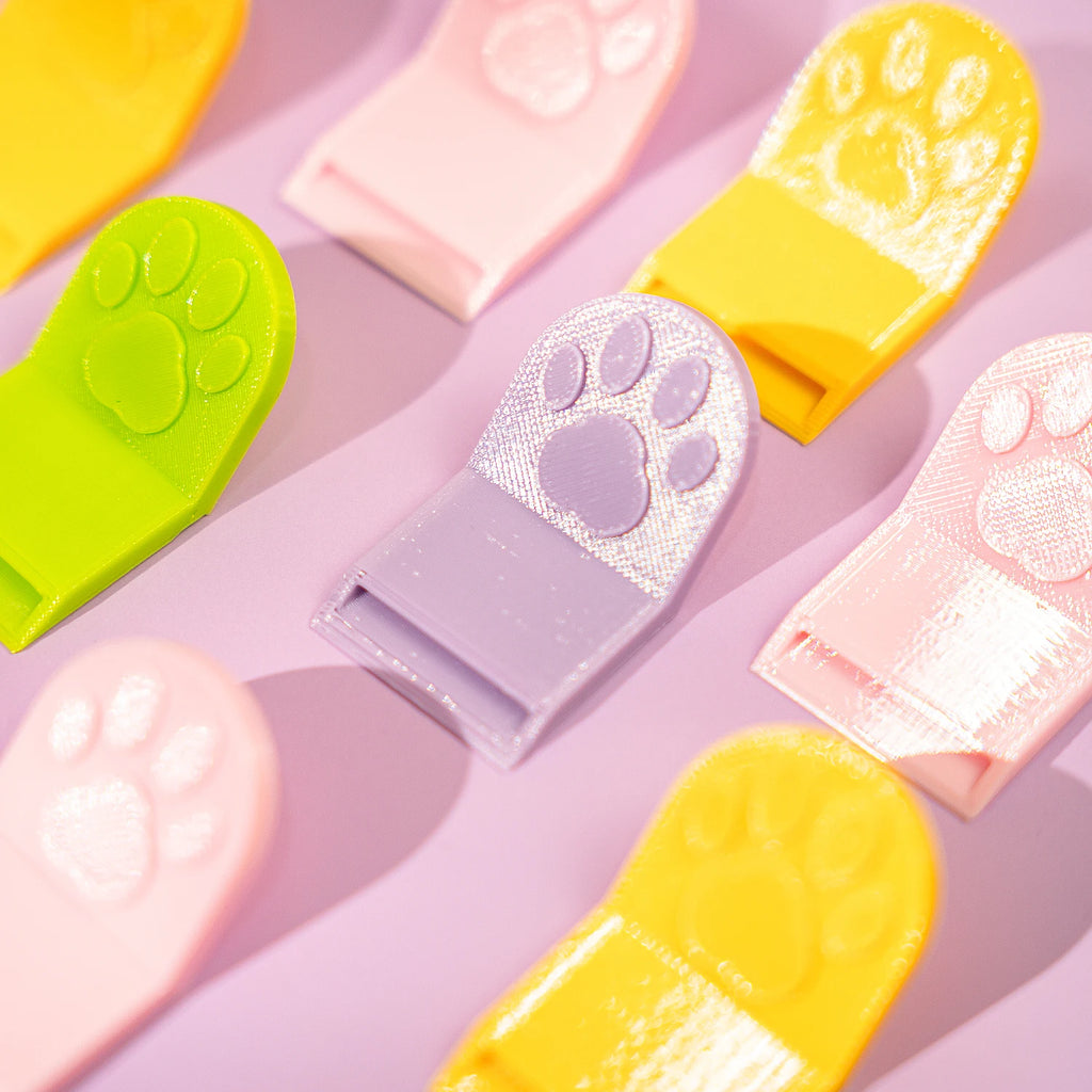 3D Printed Cat Paw Shaped Pet Can Opener, Multifunctional Portable Safe Easy Grip Cat Food Tin Opener for Wet Pet Food Cans