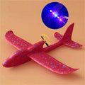 Electric Foam Airplane Glider – LED Flying Toy