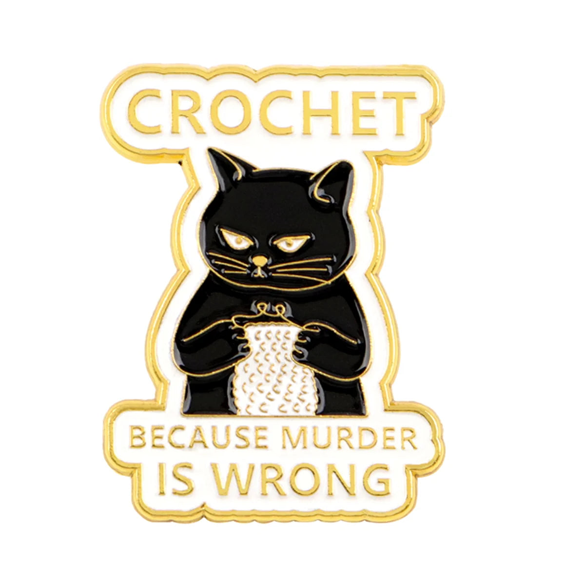 Cute Black Cat Enamel Pin Animal Brooch Pines Lapel Pins Badge on Backpack Clothing Accessories Witch Jewelry Halloween Gifts