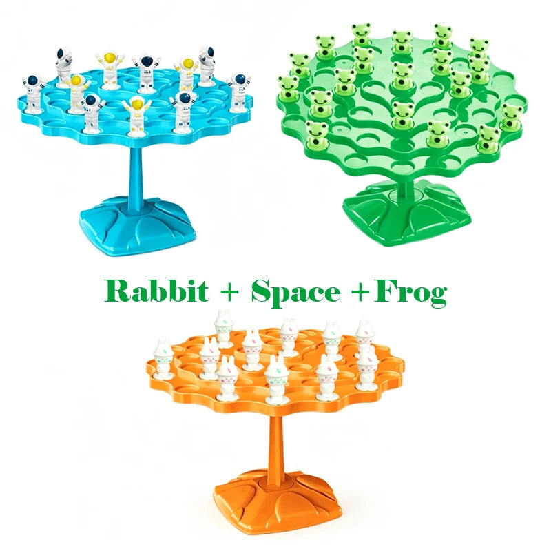 Frog Balance Game – Kids Math & Balancing Board Toy